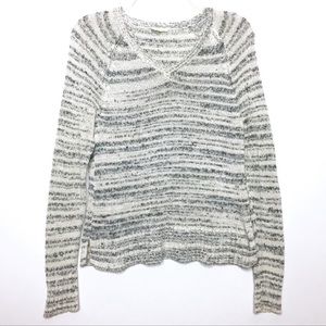Eileen Fisher Space Dye V-Neck Sweater XS